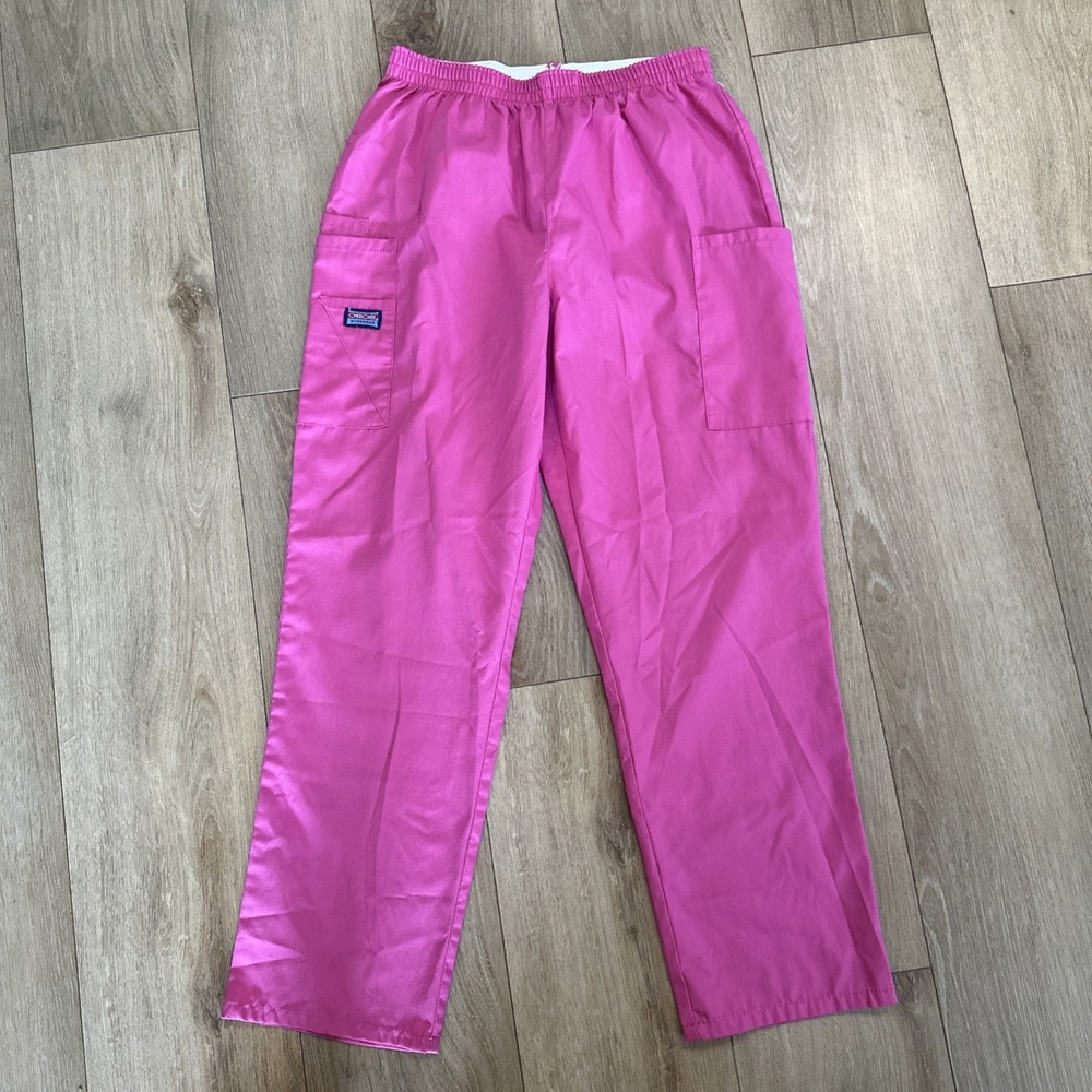 Cherokee Workwear Originals Elastic‎ Waist Cargo Scrub Pant Style 4200P Small